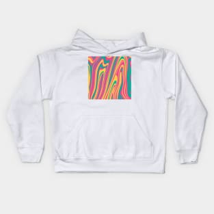 Colorful Abstract sample pattern Kids Hoodie